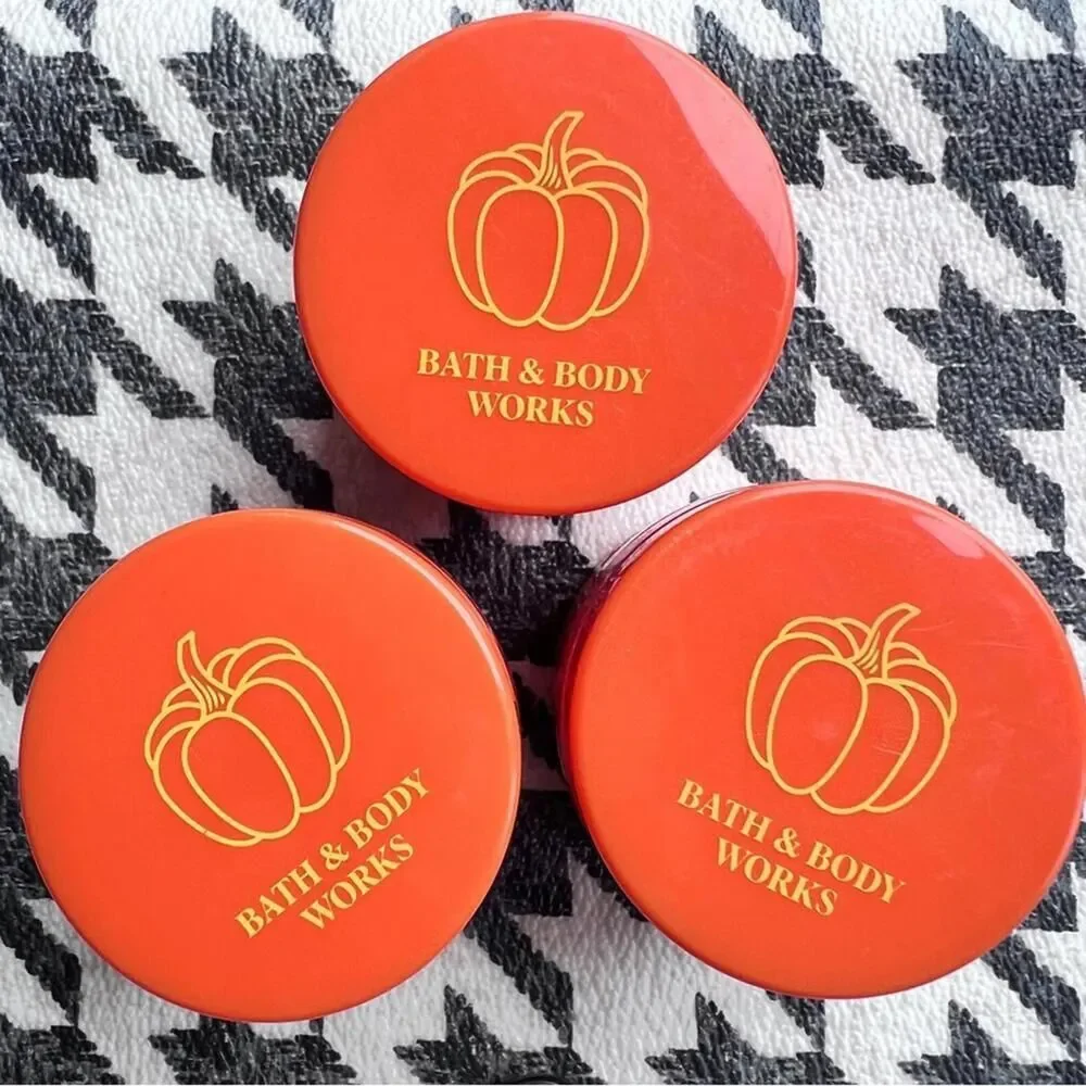 🆕 3 PUMPKIN SPICE LIP SCRUB BBW DISCONTINUED FALL EXFOLIATING NWT sealed RARE